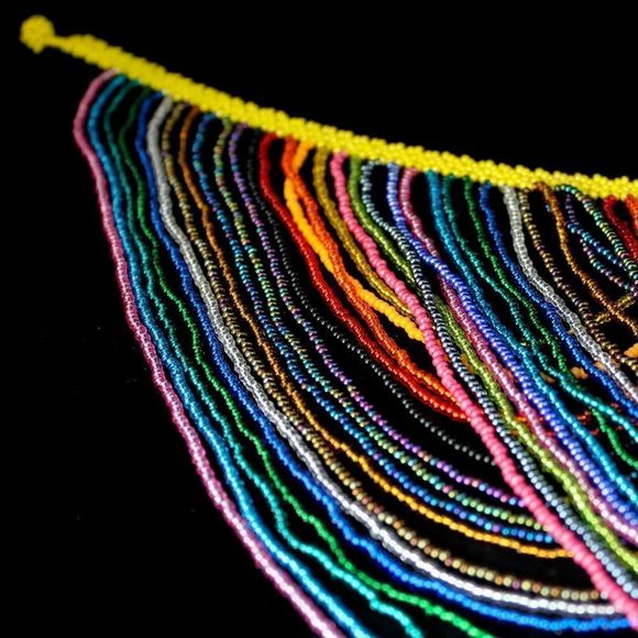 New beaded necklace large okama - Picture 2 of 4